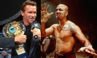 Arnold Schwarzenegger and Tong Po served as inspiration for Rusev's early character work